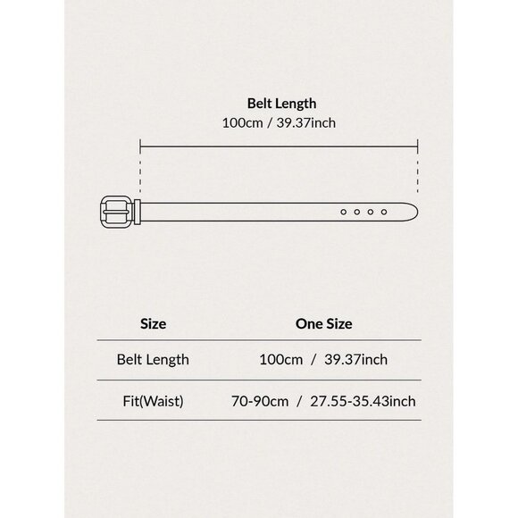 NEW SHEIN‎ Flower Detail Heart Decor Belt With Hole Punch - Picture 5 of 7